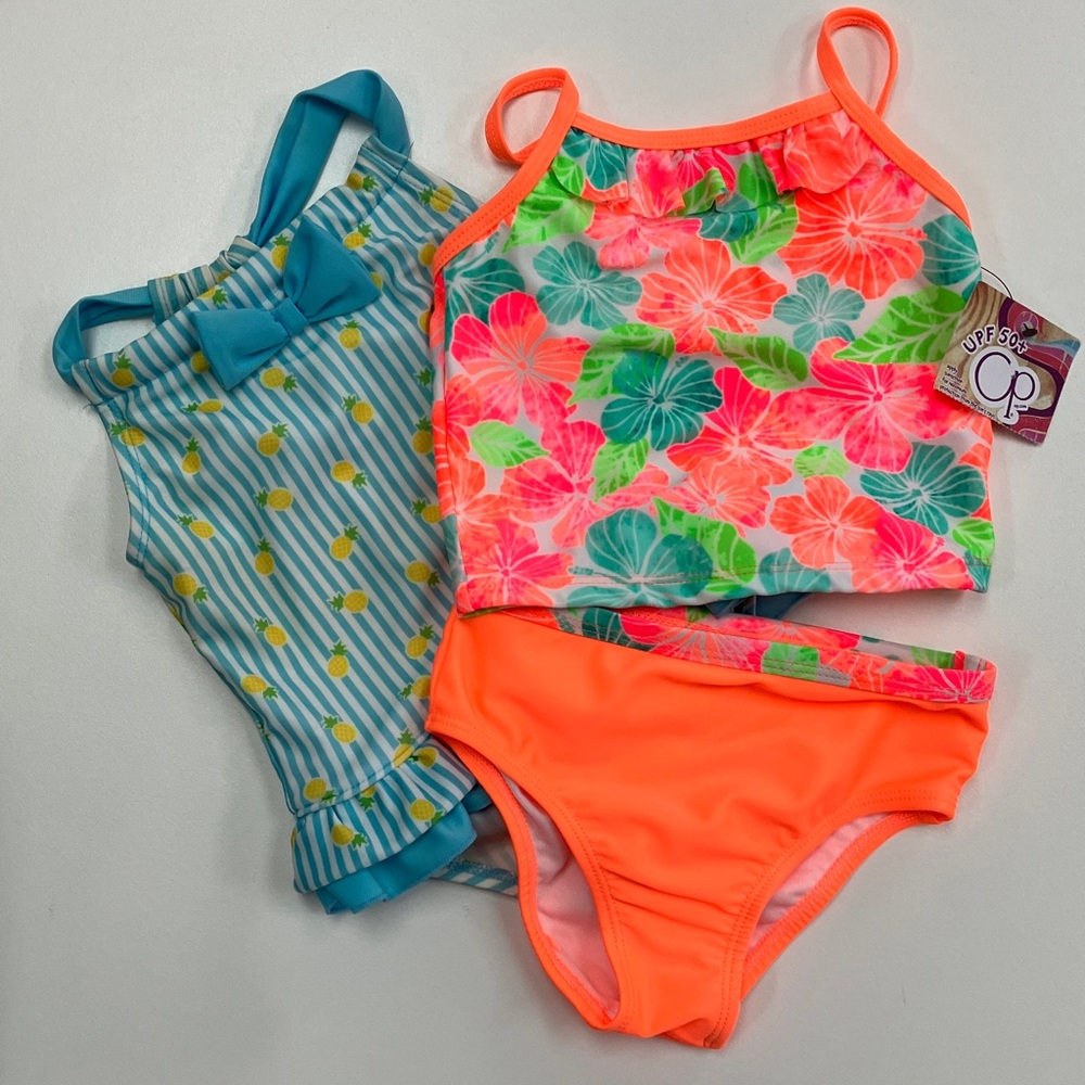 Bathing Suit Bundle (size 2T) - Picture 1 of 9